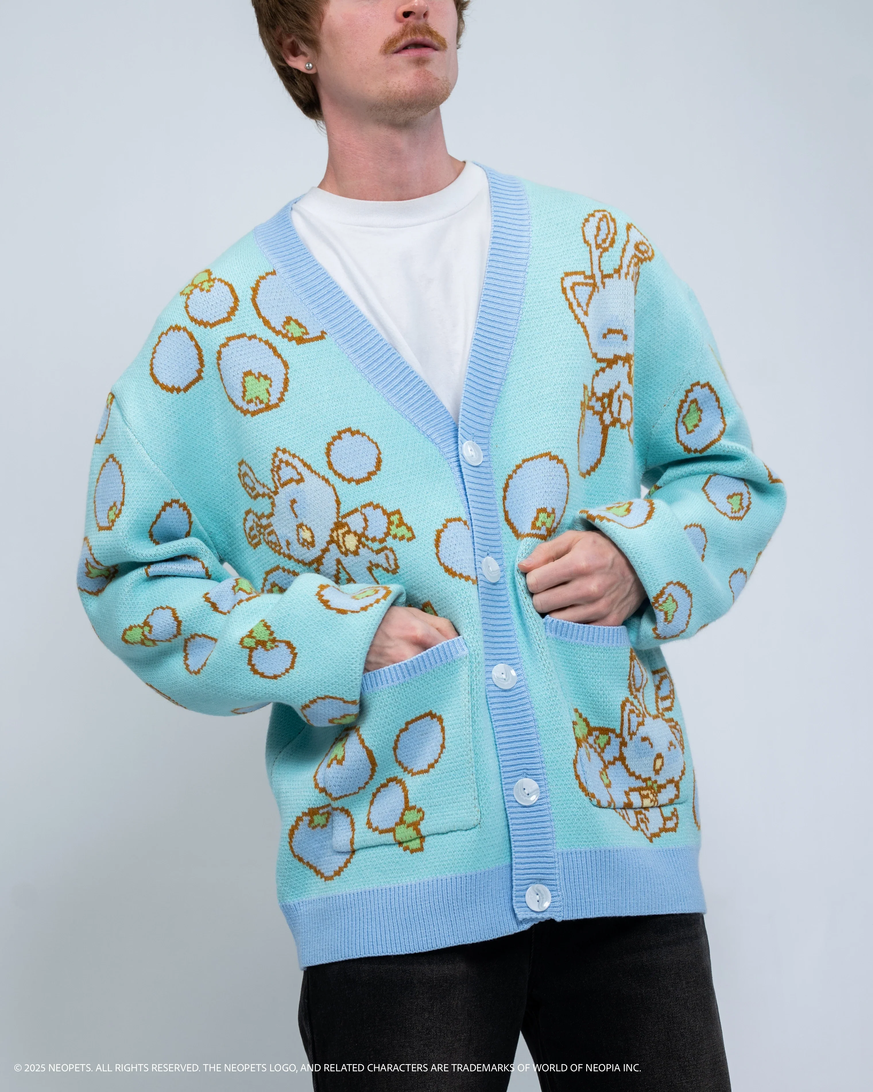 Baby Aisha Blueberry Cardigan - Image 7