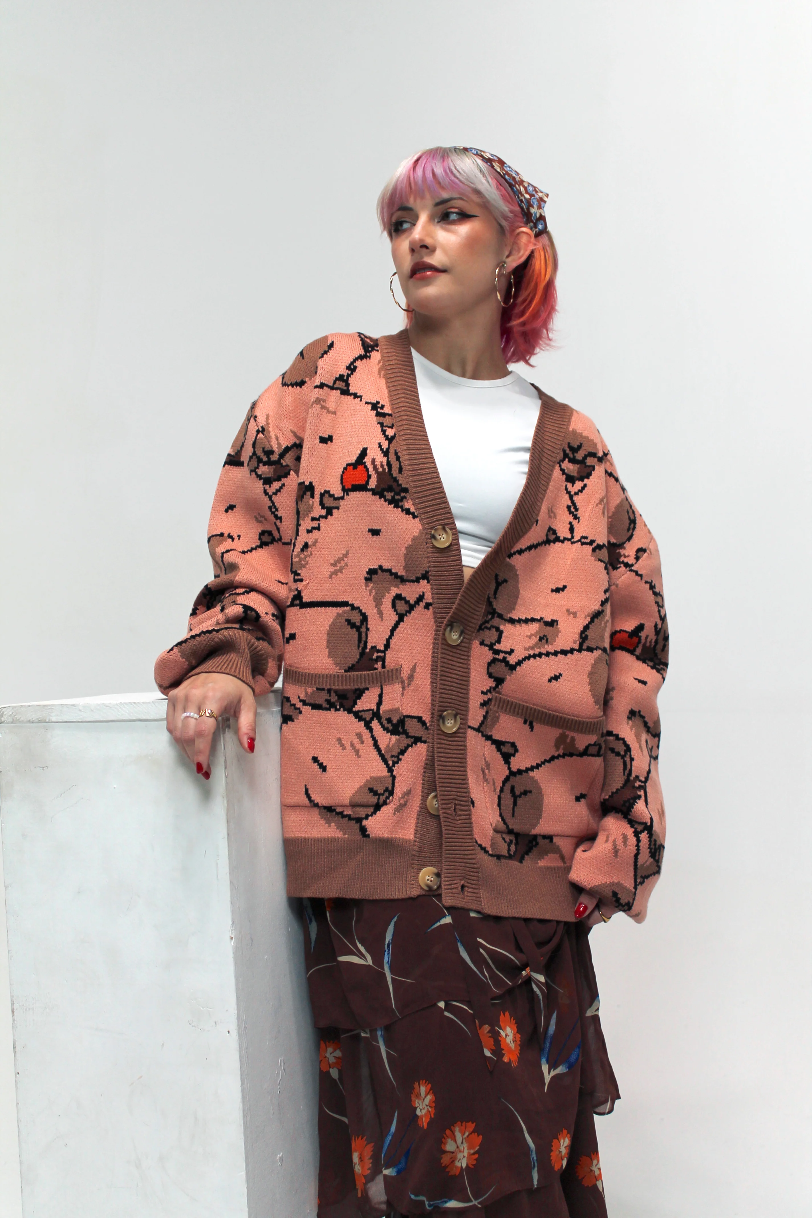 Capybara With Me Cardigan - Image 8