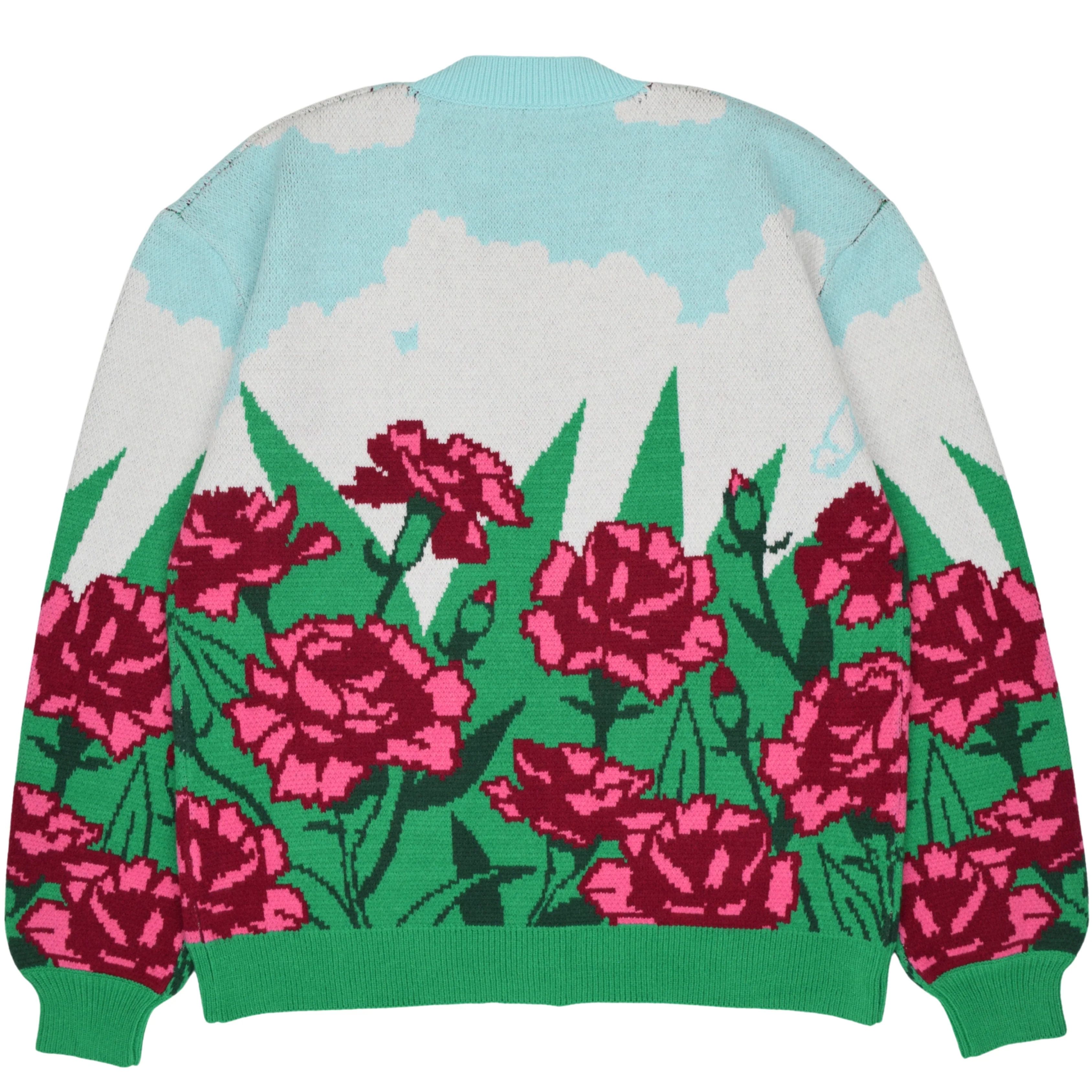 Carnation Flower Cardigan - Image 2