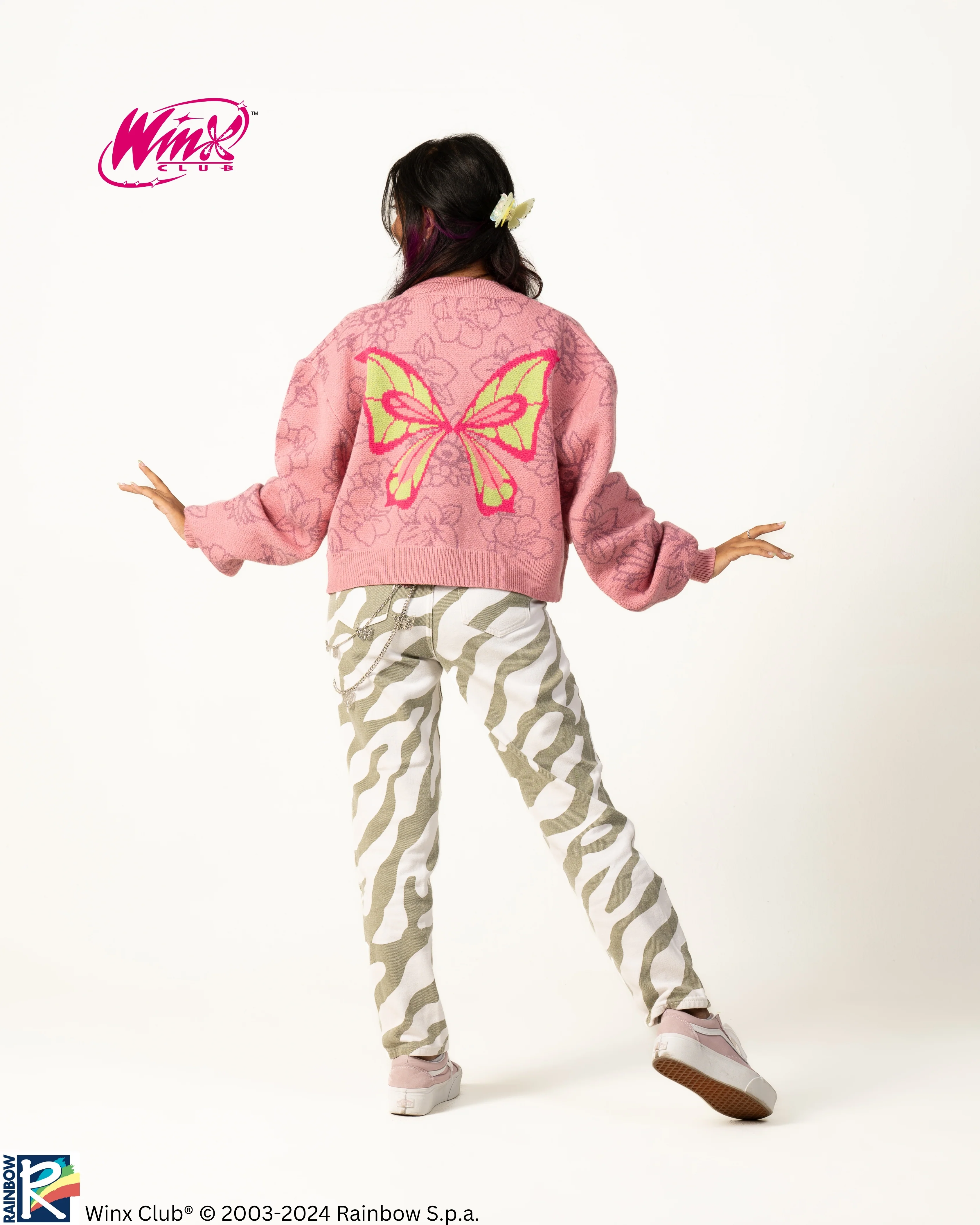 Flora Cropped Cardigan - Image 3