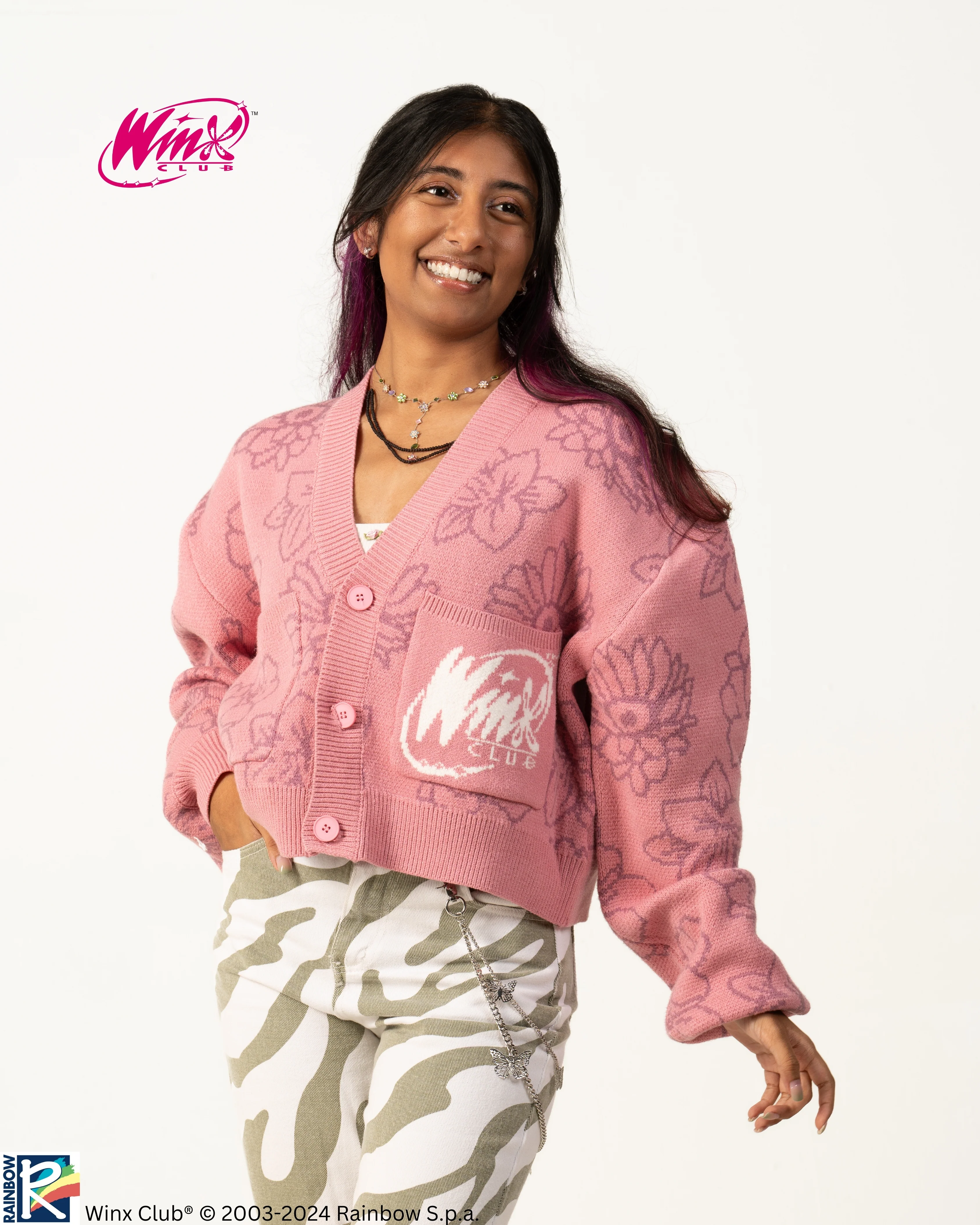 Flora Cropped Cardigan - Image 5