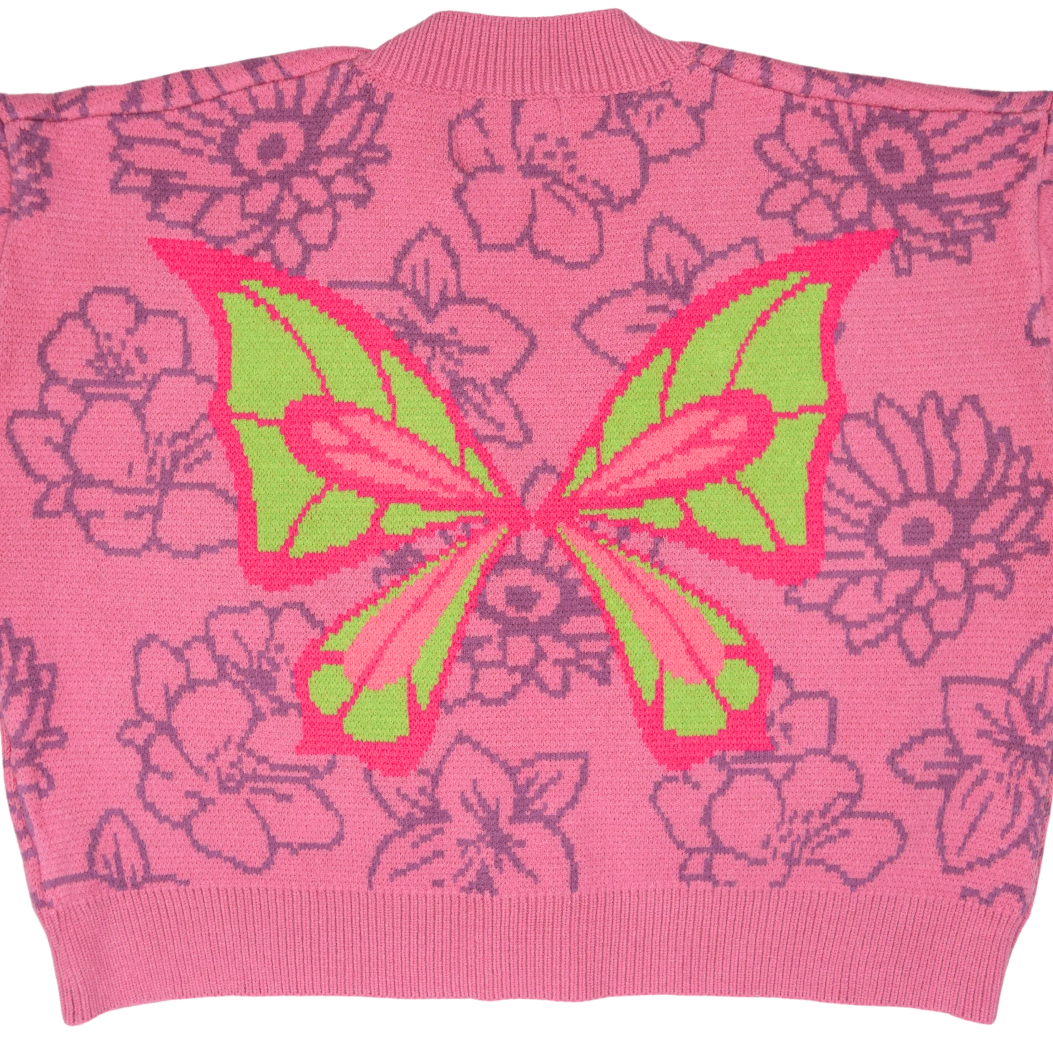 Flora Cropped Cardigan - Image 8