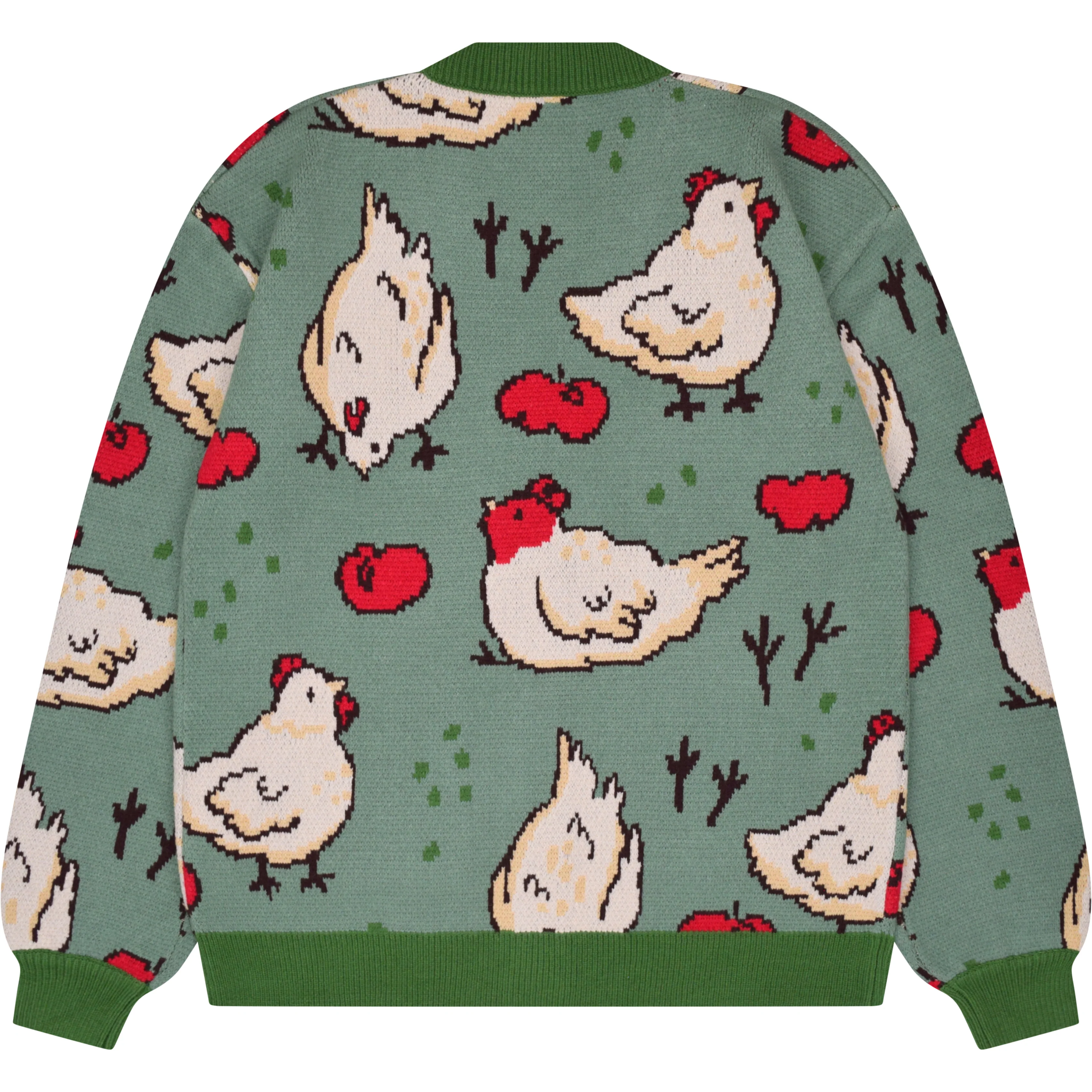 Green Chicken Cardigan - Image 2
