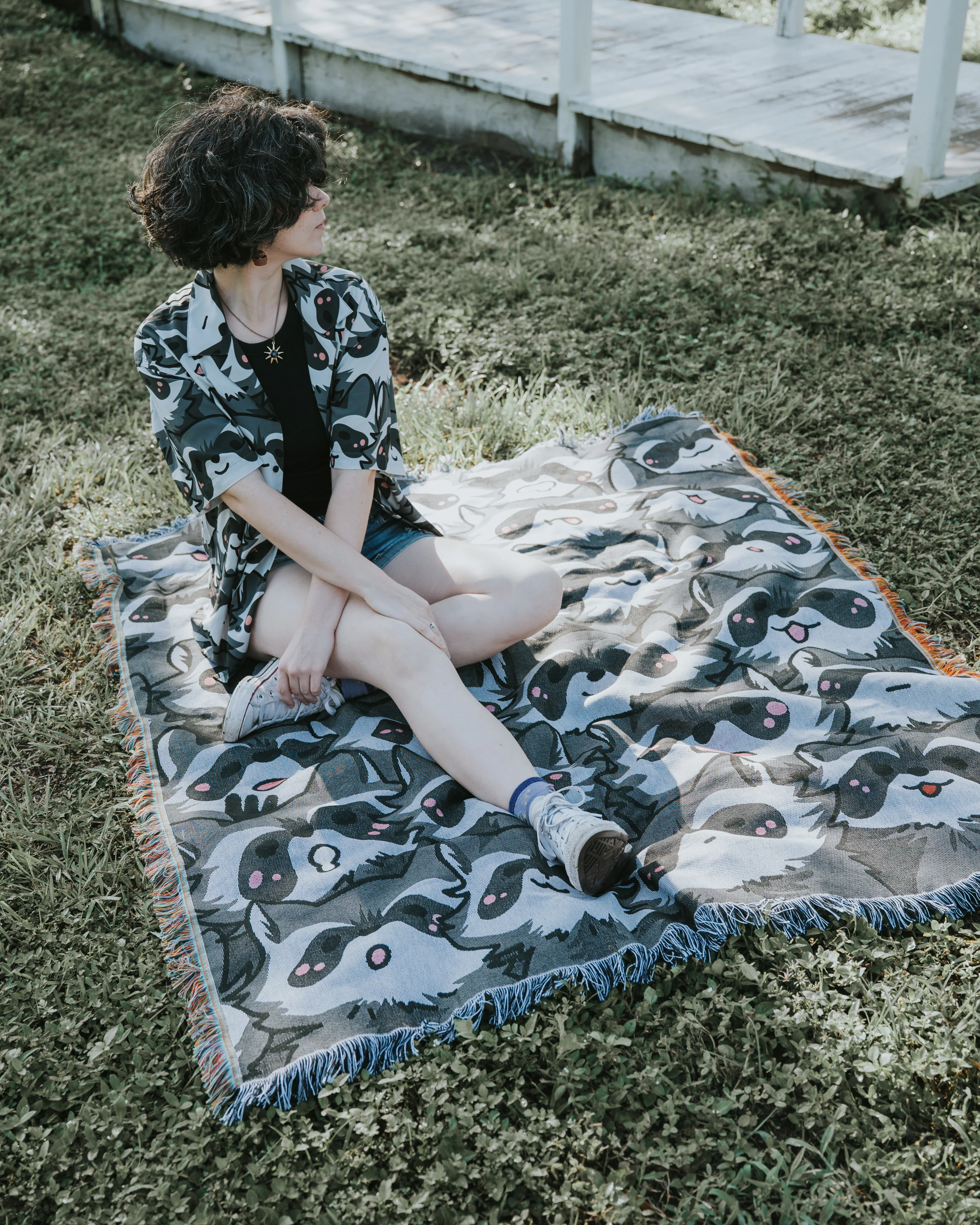 Nice Racc-oon Button Up - Image 6