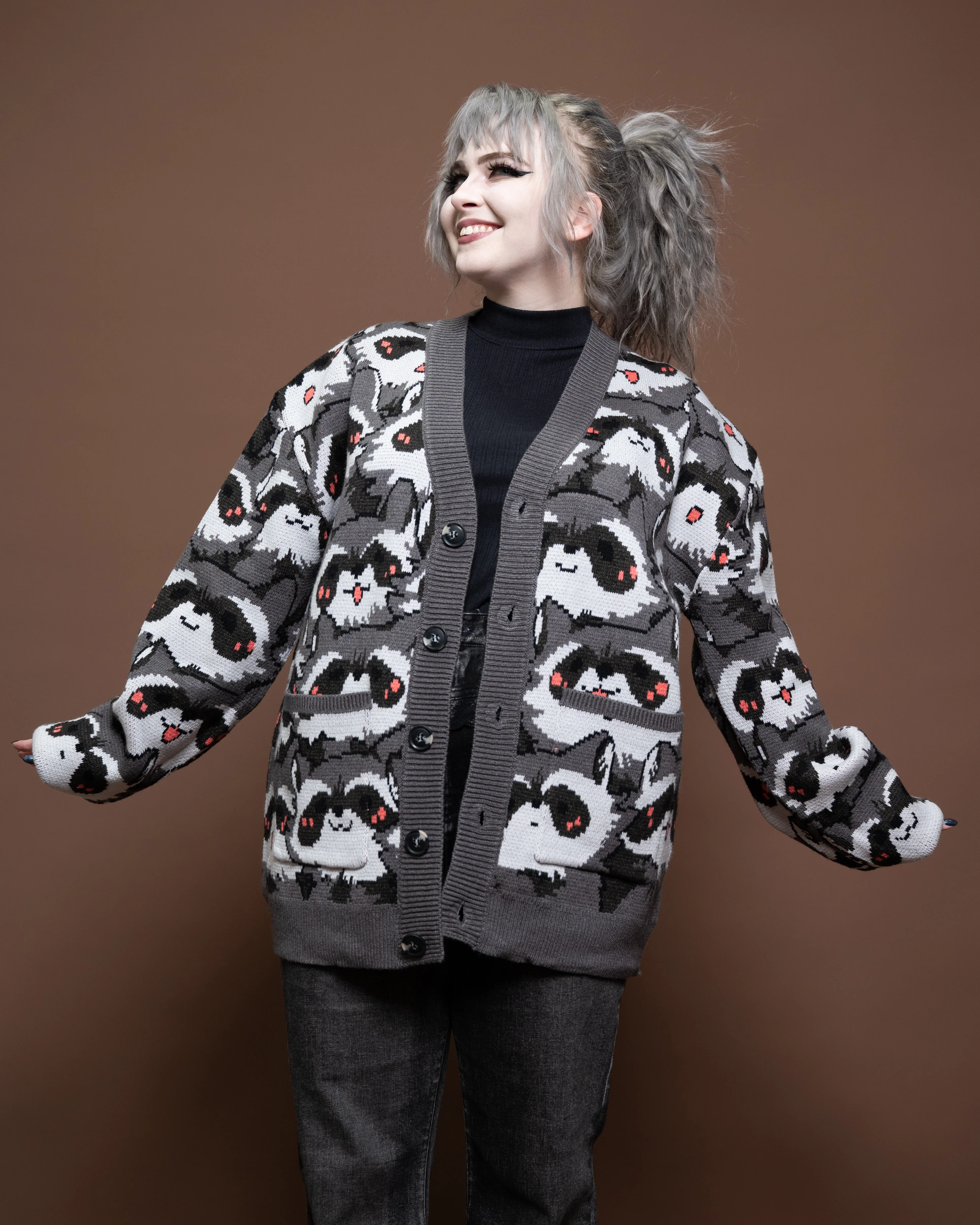 Nice Racc-oon Cardigan - Image 3