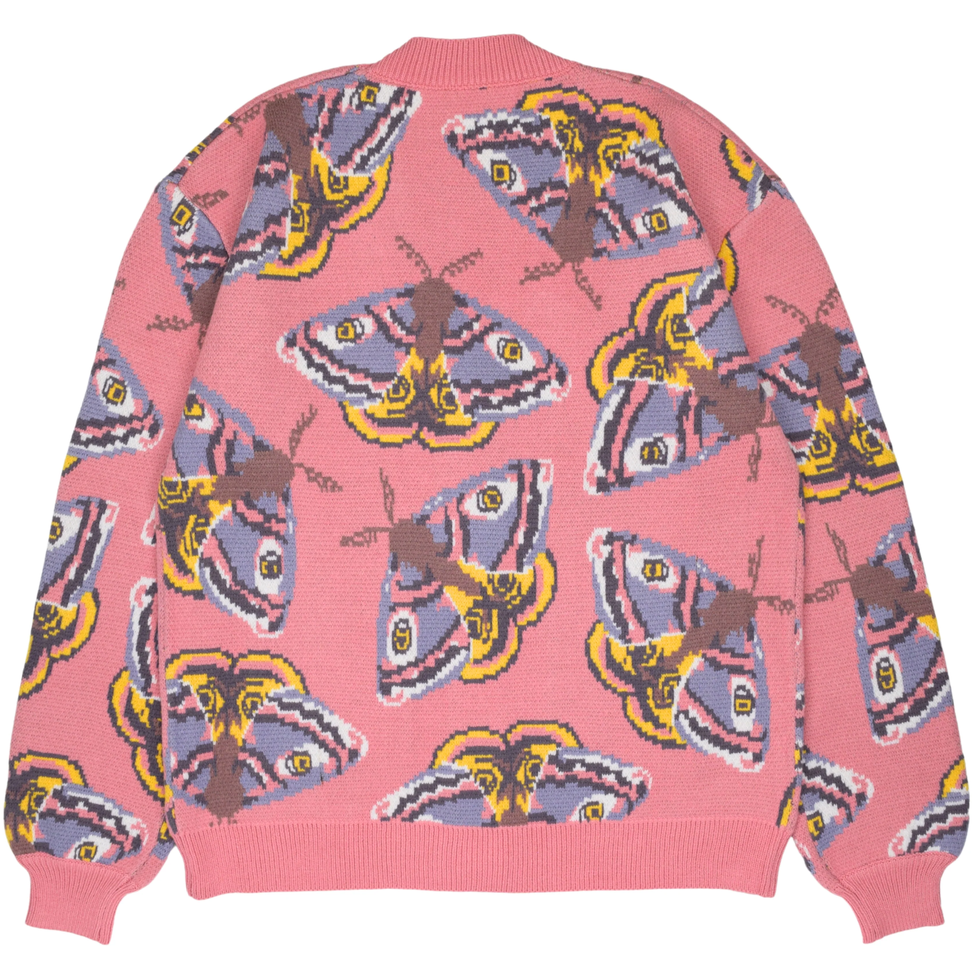 Pink Emperor Moth Cardigan - Image 2