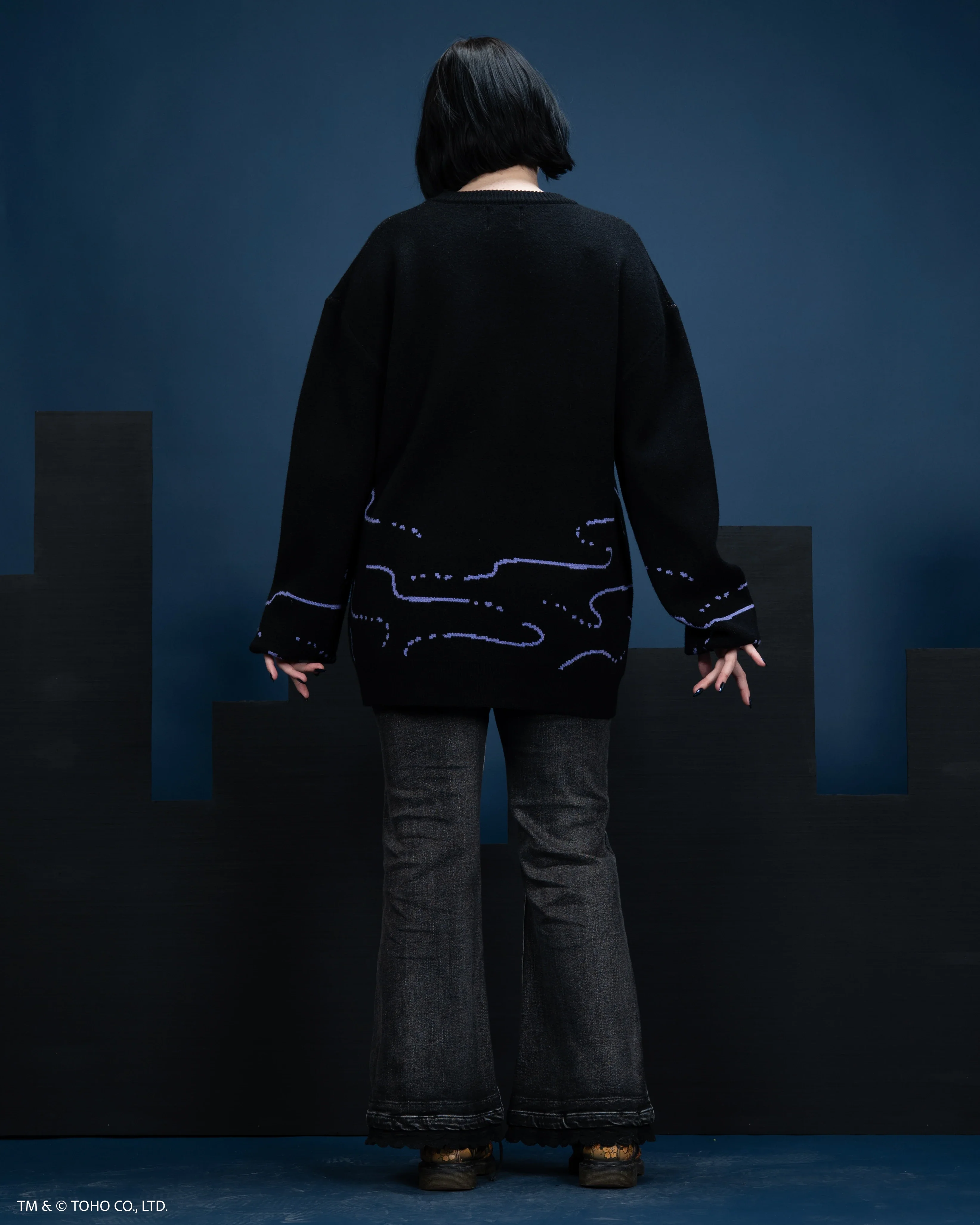 Space Godzilla Sweater [PRE-APPROVAL] - Image 4