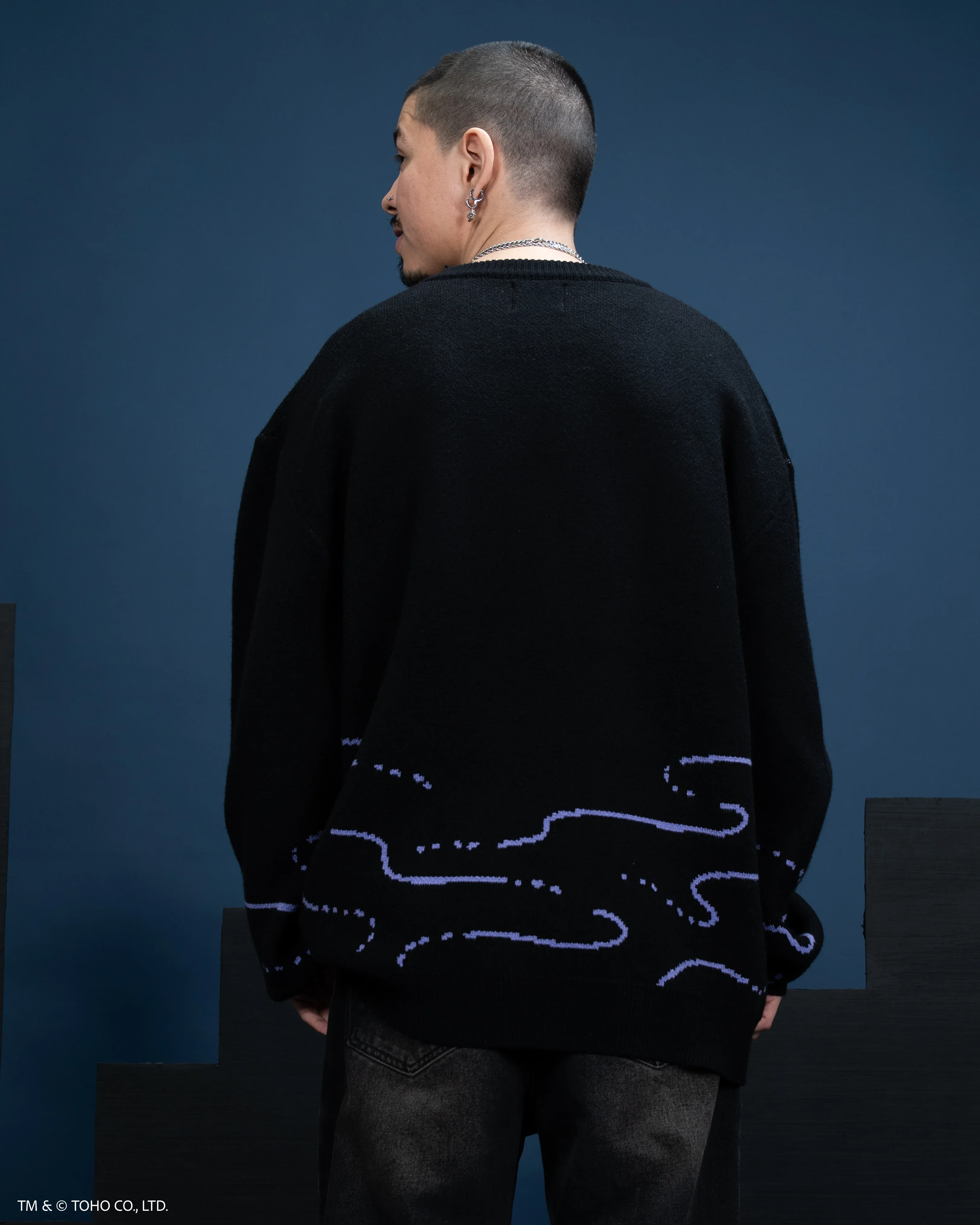 Space Godzilla Sweater [PRE-APPROVAL] - Image 9