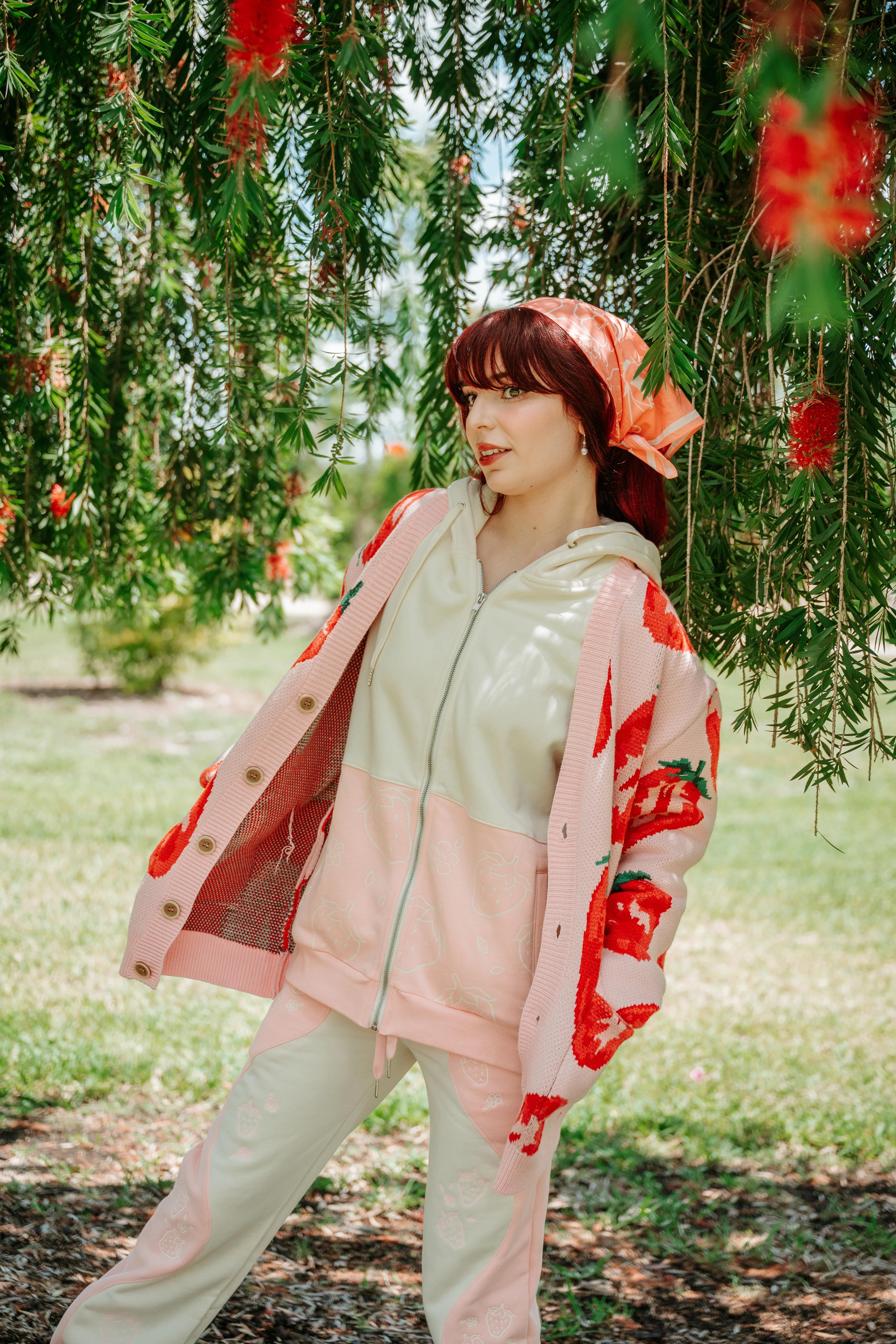 Strawberry With Me Cardigan - Image 8