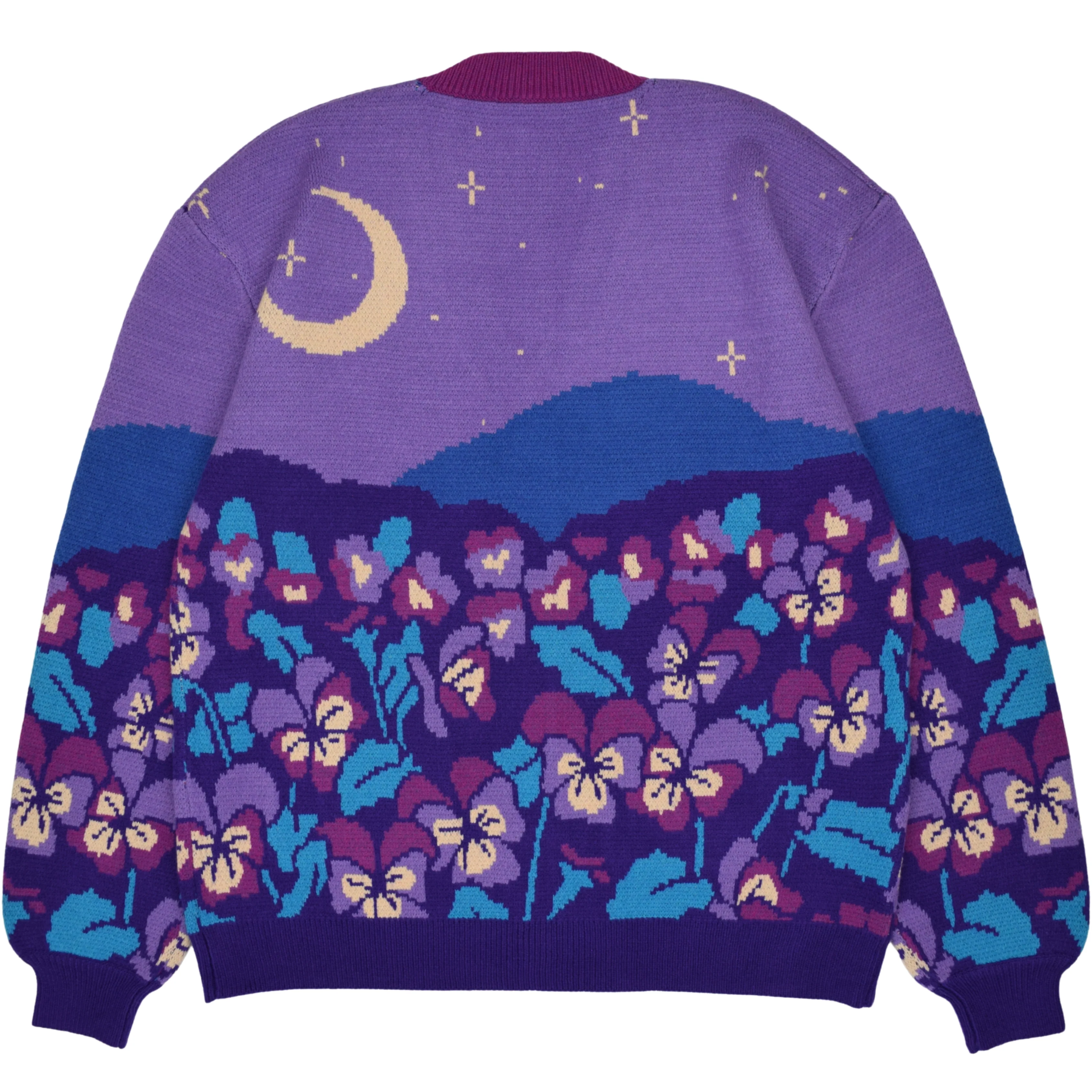 Violet Flower Cardigan - Image 2